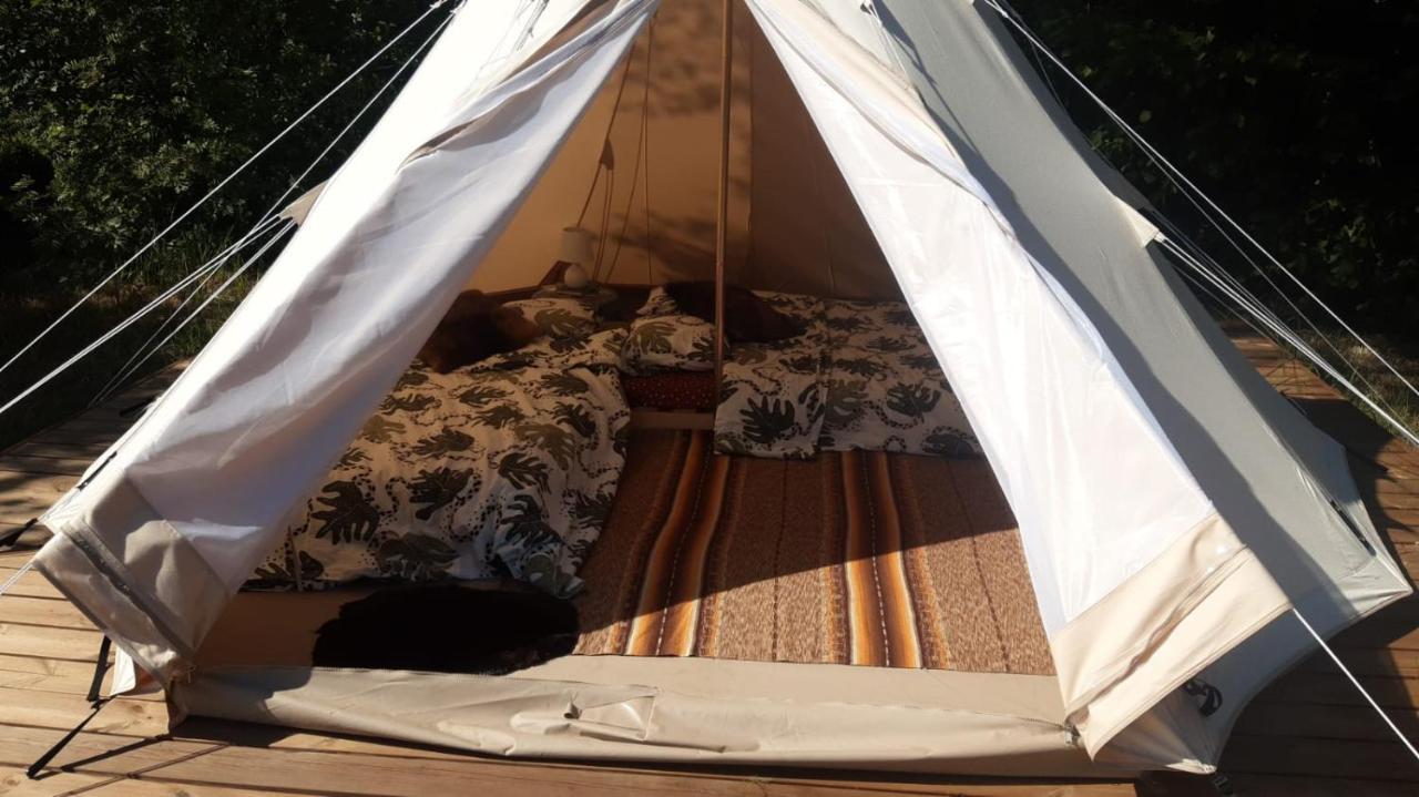 Hotel Glamping Fluffy Horns - Glempings Pukainie Ragi Plieņciems Exterior foto